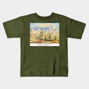 Misty Mountains Kids T-Shirt